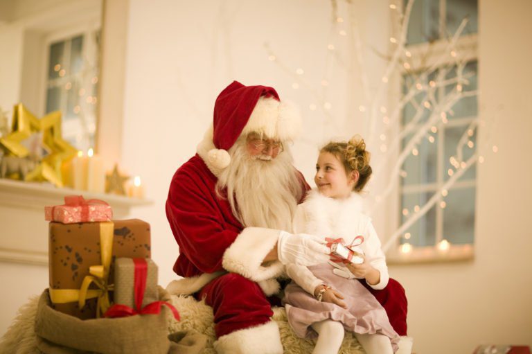 santa claus breaking and entering