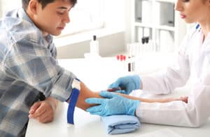 Análisis de sangre para DUI
